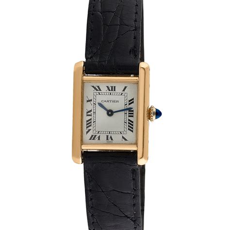 vintage cartier watches ladies